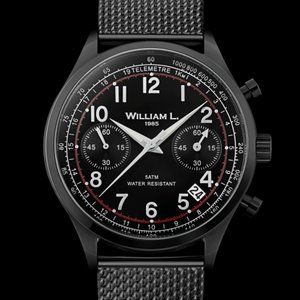 Vintage Style Chronograph Watch
